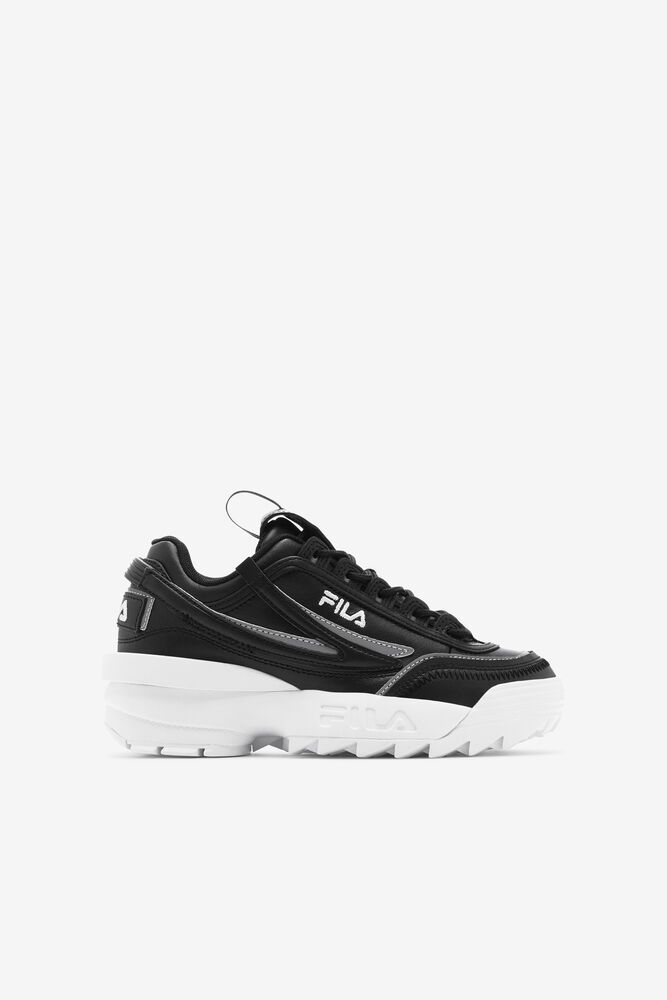 Fila Disruptor 2 Exp Trainers Black/White - Kids - 80562MIDR